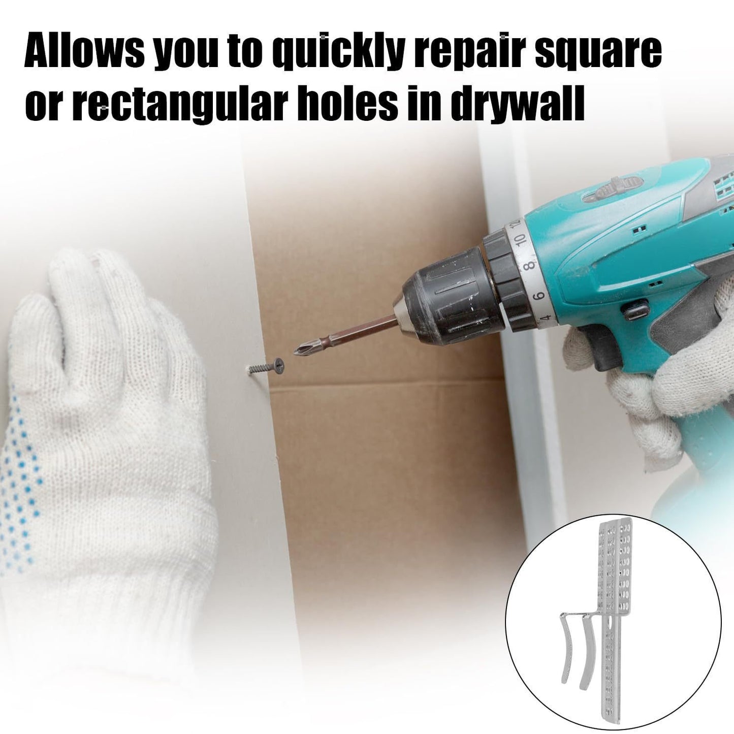 🛠️ Ultimate Drywall Repair Clip Kit – Fast & Easy Hole Fixes
