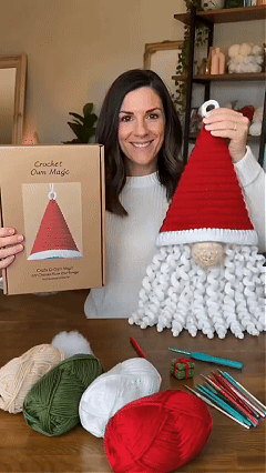 ⏳ Last Day 49% OFF – 🧶 DIY Dimensional Seasonal Crochet Door Hanger Kit Collection | Coordinated Yarn, Filling, Accessories & Step-by-Step Instructions Included 💕