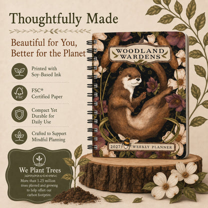 🌙 Woodland Warden 2027 Planner – A Year of Nature's Wisdom & Intention