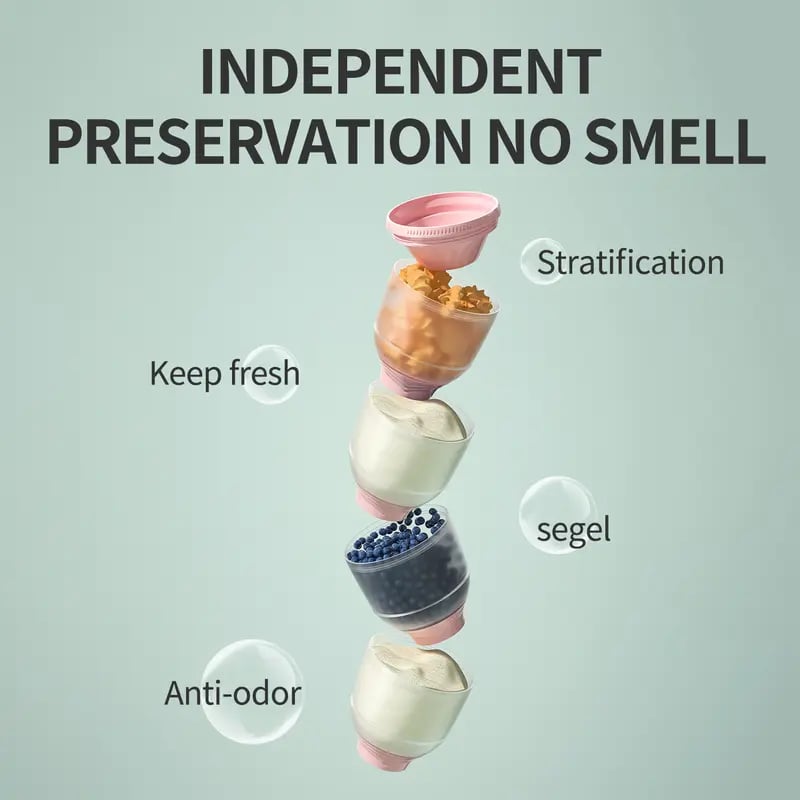 3-Layer Portable Milk Storage & Organization