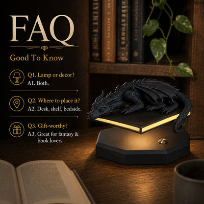 🐉 Bring A Fantasy World To Your Desk With A Magical Dragon Book Lamp