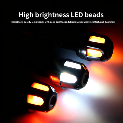 🎉⚡ LED Motorcycle Bar End Turn Signals – 4 Colors, Universal Fit 99% of Models⚡