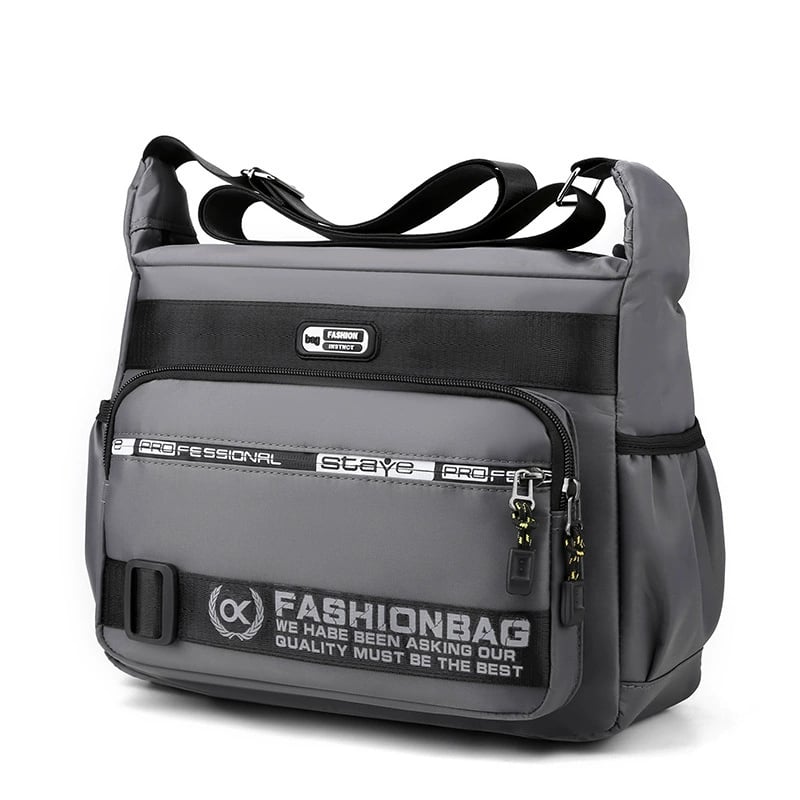 Urban Utility Messenger Bag – Water-Resistant & Multi-Compartment Design