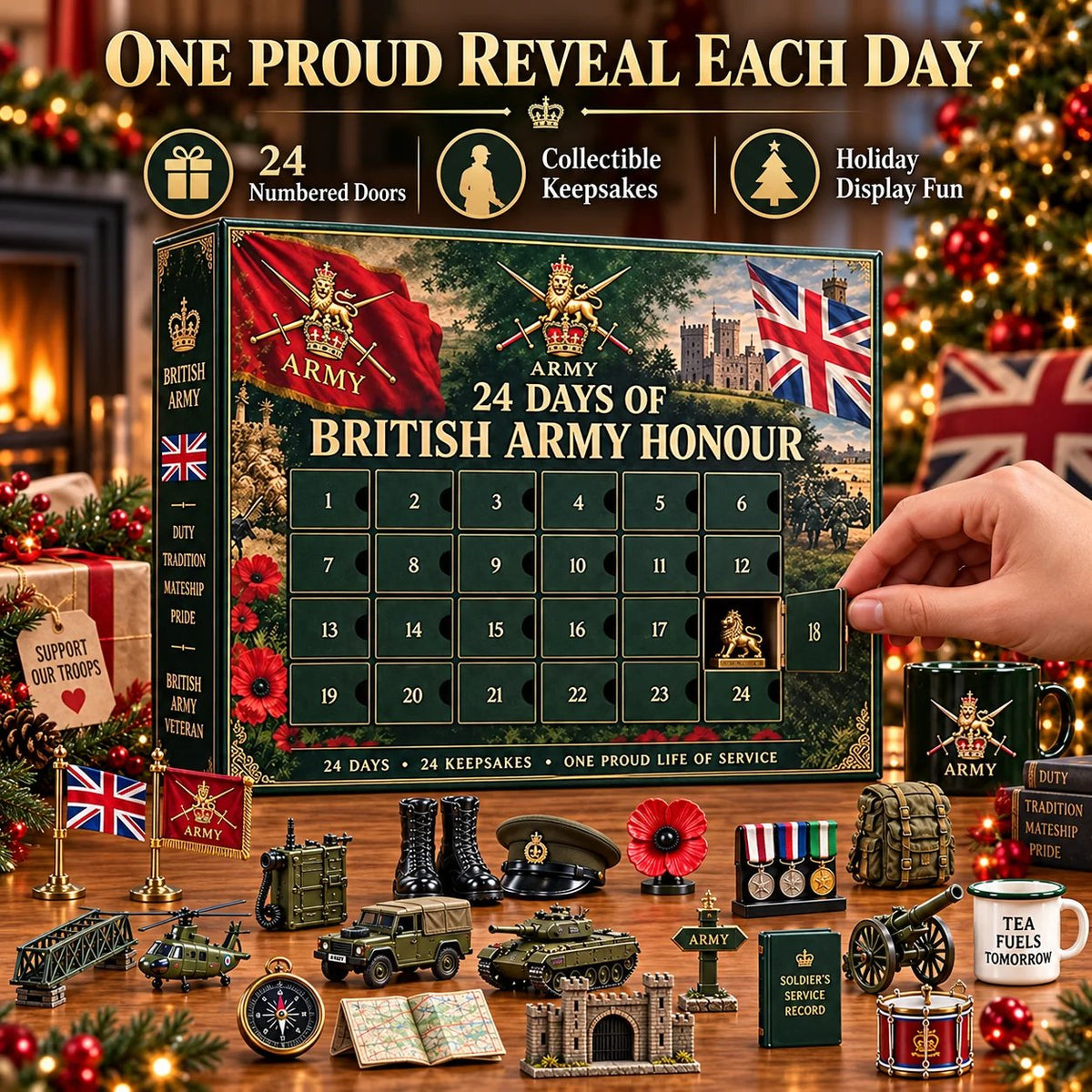 24 Days of British Army Honour Advent Calendar