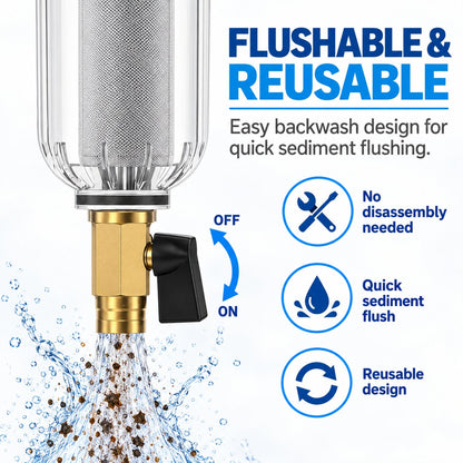 SimPure DC5P/S Whole House Water Pre-Filter