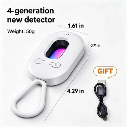 Portable Privacy Detector 🛡️| 3 Scan Modes, Sound & Vibration Alert For Trips