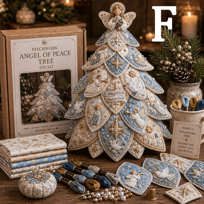 🔥49% Off Last Day - BUY 3 GET 1 FREE✝️ Religious-Themed Beaded & Quilted Christmas Tree DIY Kit