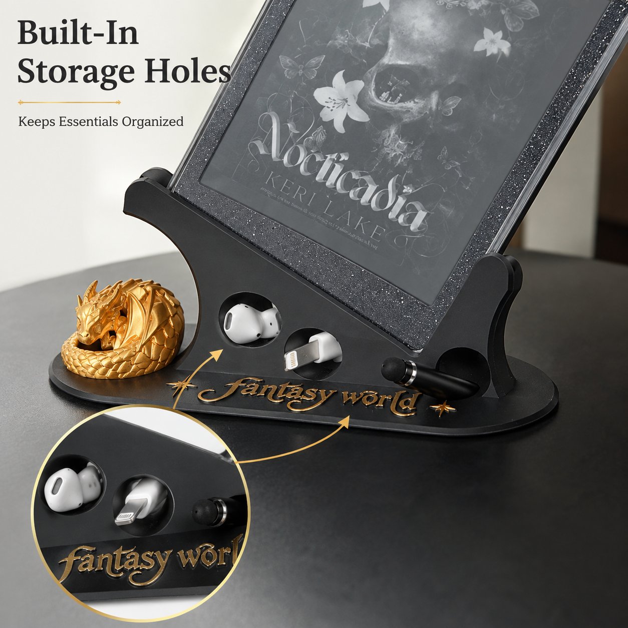 Sleeping Dragon Kindle Bed Stand