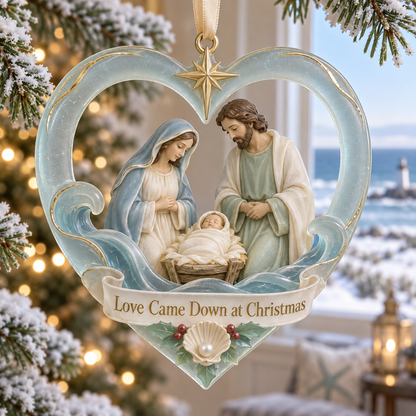 Coastal Holy Night: The Birth of Love | Nativity by the Sea