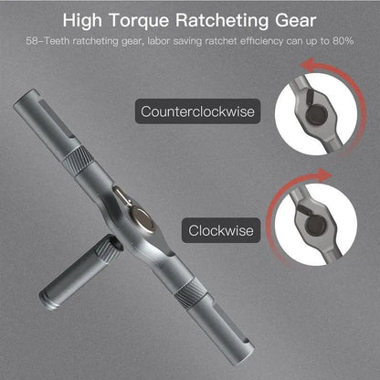 24 in 1 Magnetic Screwdriver Set - Portable Home Repair Tool