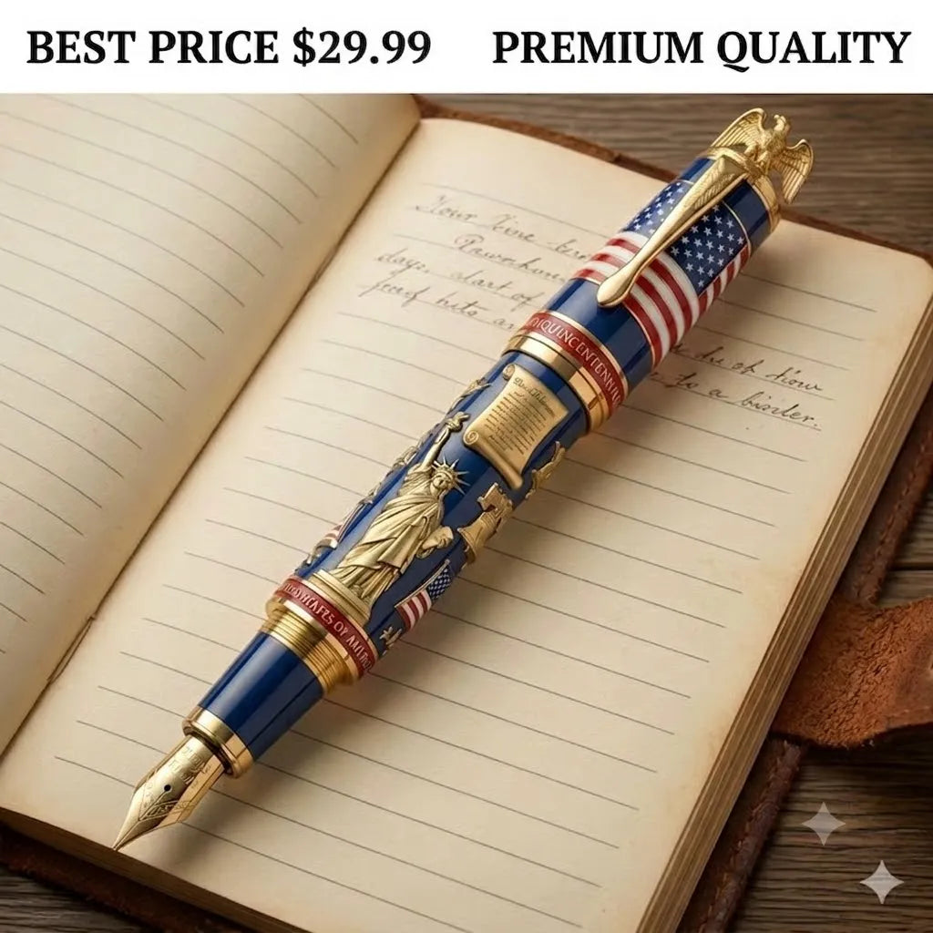 The 1776–2026 Liberty Horizon Fountain Pen – 250th American Independence Commemorative Edition
