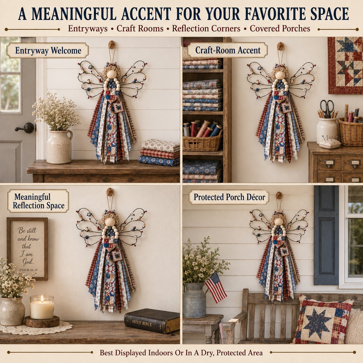⏳ Last Day 49% OFF – 🪽 Beginner-Friendly DIY Layered Fabric Angel Hanging Kit | Complete Kit with All Tools & Step-by-Step Guide Included 💕