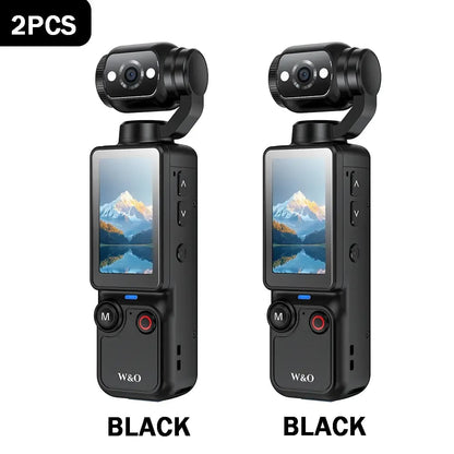 🎥 Upgraded Vlogging Camera – 180° Rotating Lens, Full-Body Video Recorder for Travel, Daily Life & Content Creation