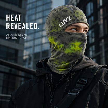 VOID V2 Reversible Thermal Balaclava Thermochromic Color Shift Face Mask for Outdoor Sports & Avant-Garde Street Style