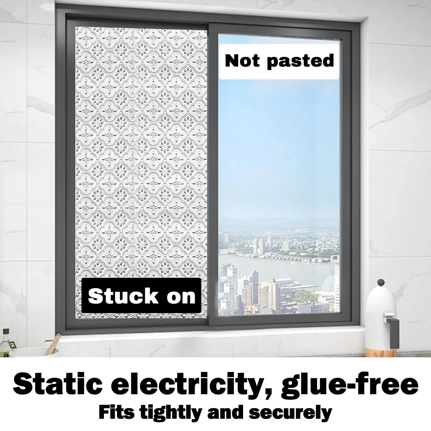 Anti-Peeping One Way Window Privacy Film | Daytime Privacy & Sun Control