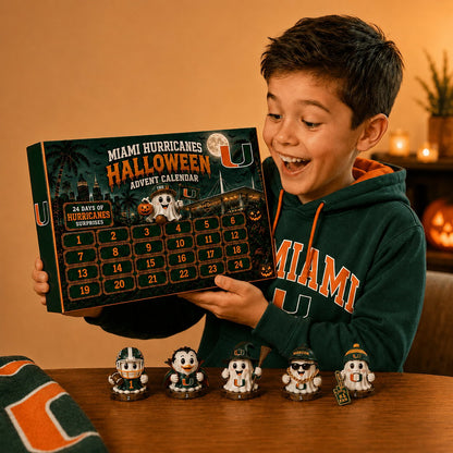 Miami Hurricanes Halloween 2026 Advent Calendar