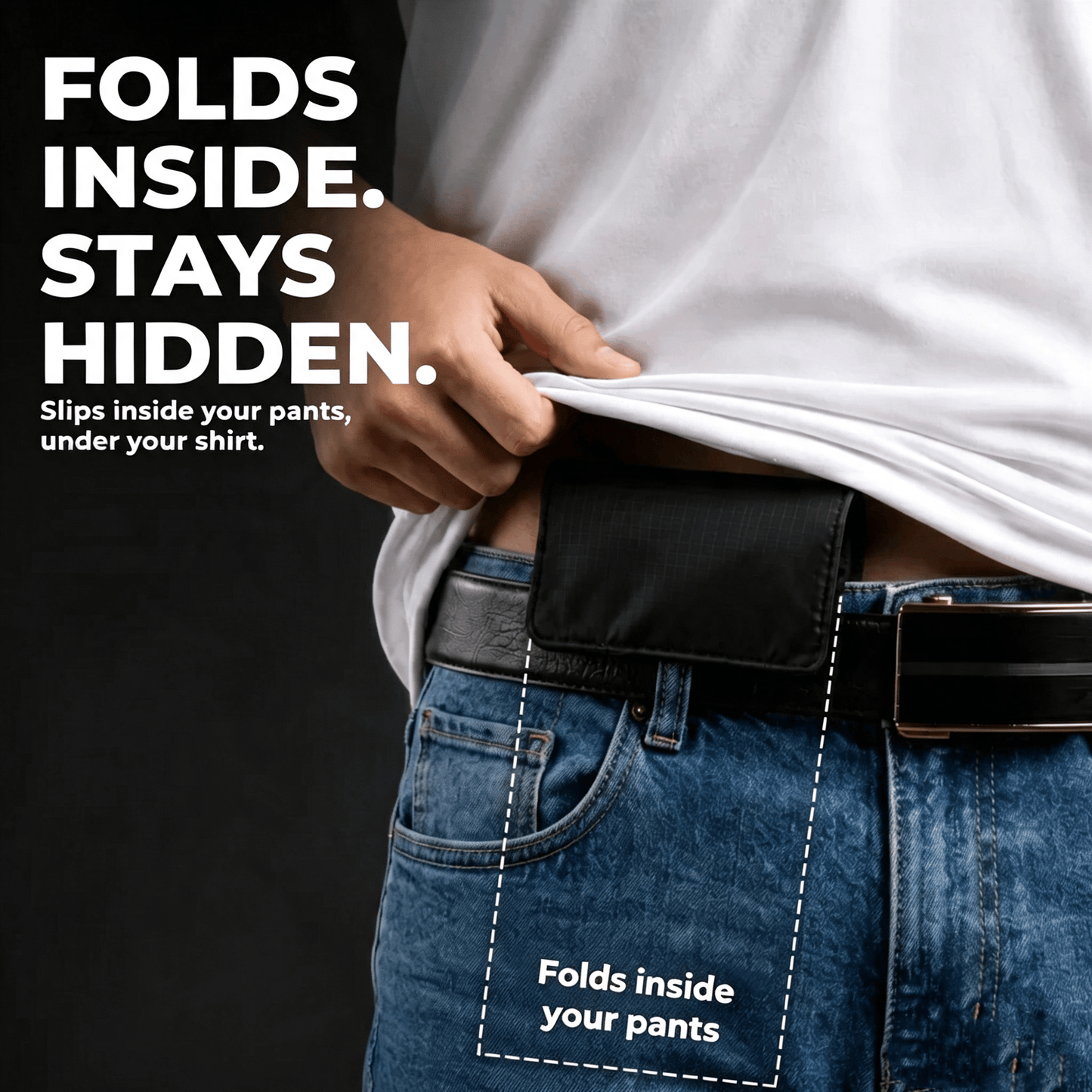 Hidden Anti-Theft Travel Waist Pouch