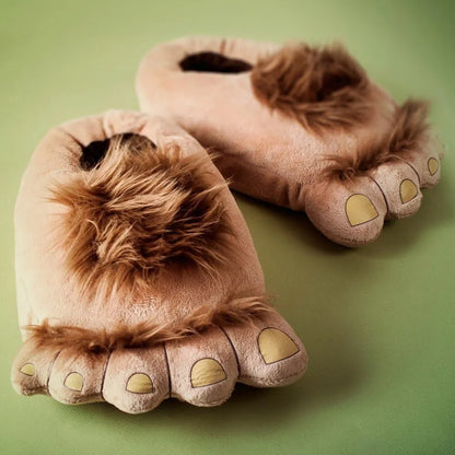 🐾 Furry Monster Feet Slippers – Cozy, Funny & Full of Adventure!