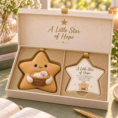 ⏳ Last Day 49% OFF – ✝️ Faith-Inspired Felt Keepsake Gift Set | 6 Meaningful Designs with Matching Message Card & Gift Box 🎁