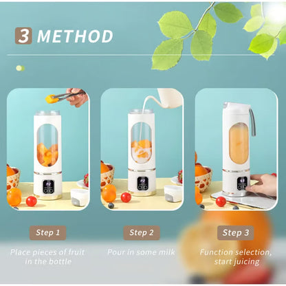 Portable Smoothie Blender with Smart LED Display🍹