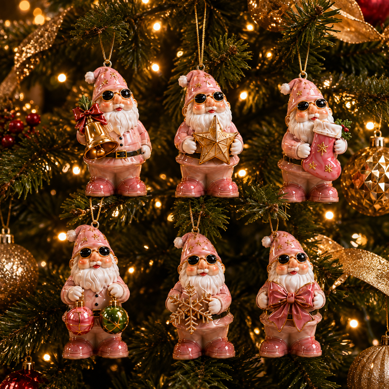 🔥24-Day Christmas Countdown Advent Calendar – Pink Dwarf Series