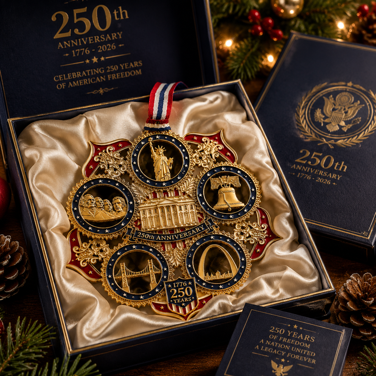 ❤️🔥Last 30pcs🔥❤️✨250th Anniversary Christmas Tree Ornament