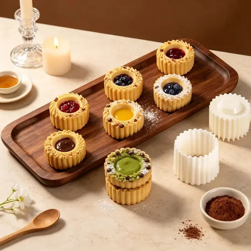 ⏳ Last Day 49% OFF – 🍪 6-Shape Hand-Press Pastry Mold Set | Create Beautiful Homemade Treats For Family Baking, Tea Parties, Seasonal Desserts & Gifting ✨