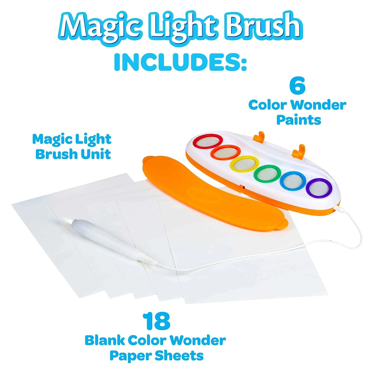 🎨 Color Wonder Magic Light Brush & Mess-Free Painting Set
