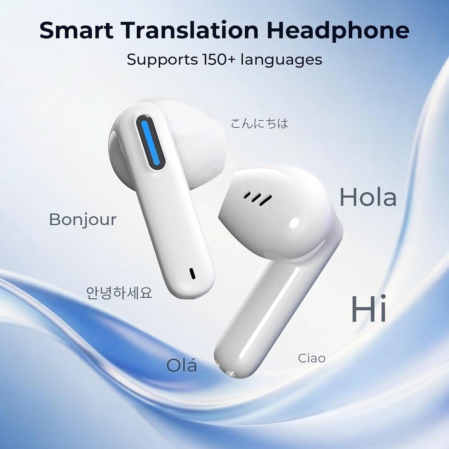 NE49 AI Translation Earbuds