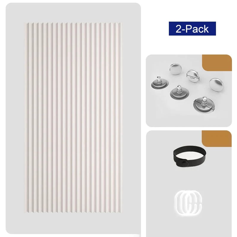 🎉⏰🔥LIMITED TIME 49% OFF! ⭐No-Drill Magnetic Accordion Door Curtain