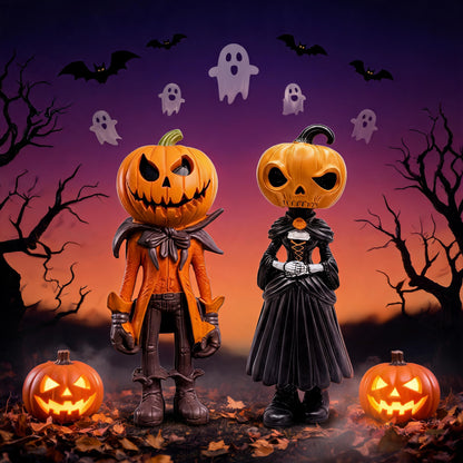 🎁🎉Only $32.99 This Week🌟👻Halloween Pumpkin Man Figurine/Decoration🎃