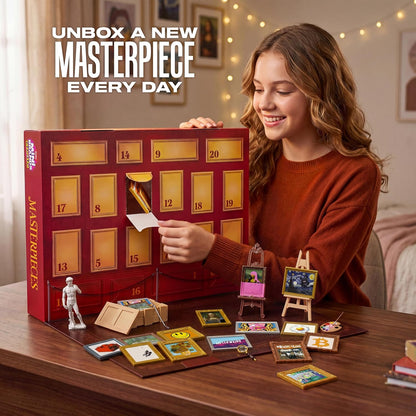 🎨📚 Mini Art & Mini Library Advent Calendar Collection✨Open a Tiny Surprise Each Day and Build a Mini Collection Worth Displaying