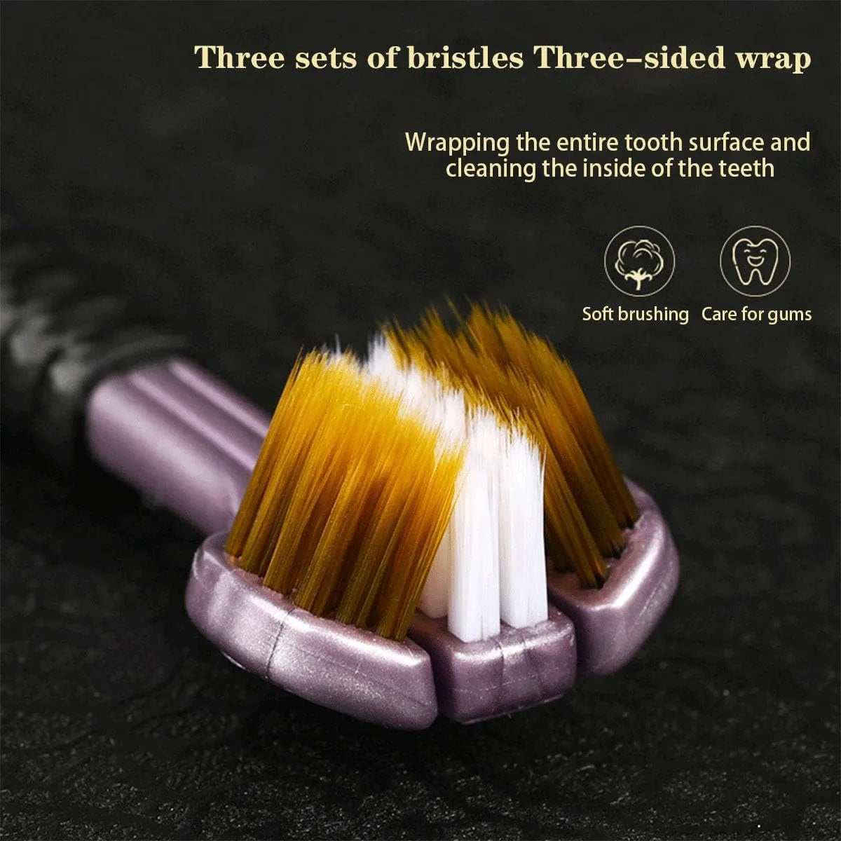 🔥Three head toothbrush