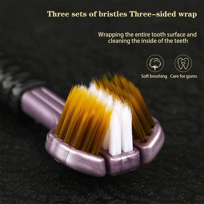 🔥Three head toothbrush