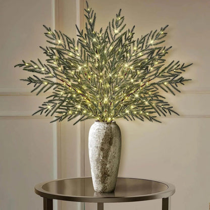 🎄 32' Christmas Lighted Norfolk Pine Branches