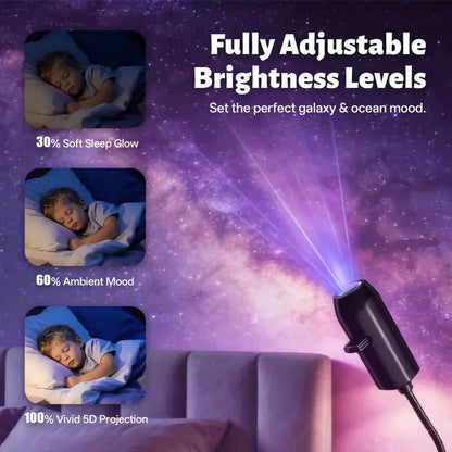 🌟 Plug-and-Play HD Star Projector