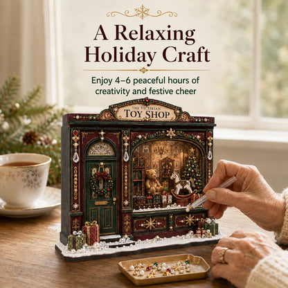 🎄Victorian Toy Shop DIY Craft Kit | Handmade Christmas Miniature Decor