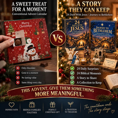 🔥HOT SALE🔥24 Days. 24 Biblical Moments-One Story That Changed the World