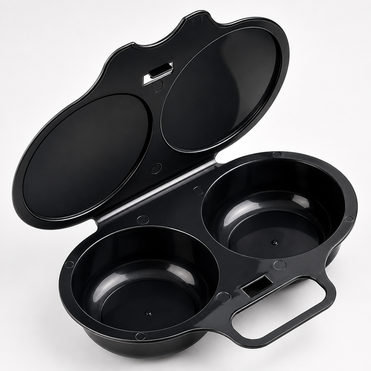 🔥 BUY 1 GET 1 FREE! Microwave Egg Poacher – Perfect Eggs in Minutes 🍳