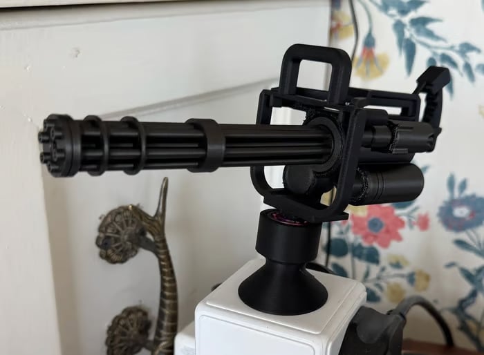 Gatling Gun Dashboard Ornament