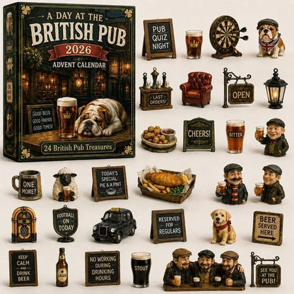 🍺 A Day at the British Pub 2026 Advent Calendar