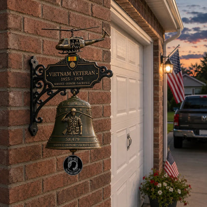 🔔 Last Day Promo: 50% OFF - Veteran Tribute Wall Bell