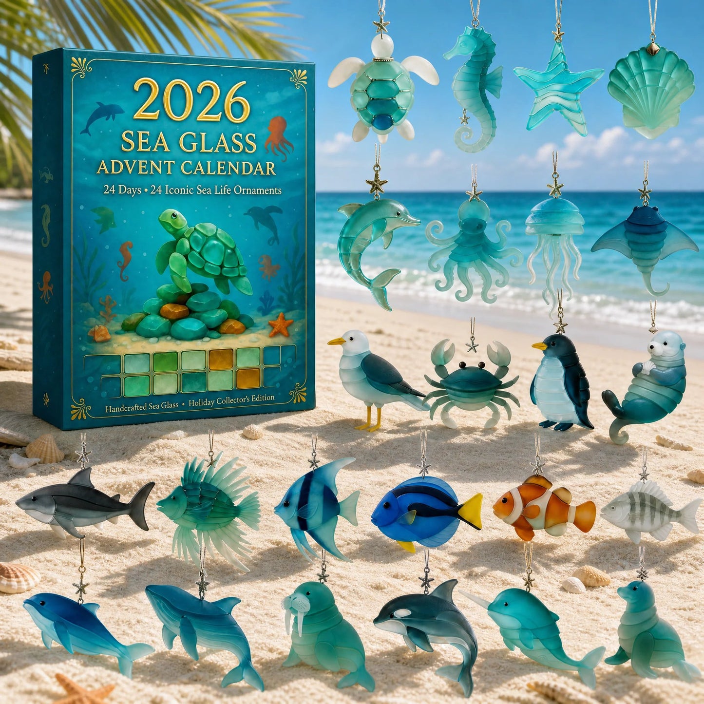🎉🌊2026 Advent Calendar · Ocean Treasures