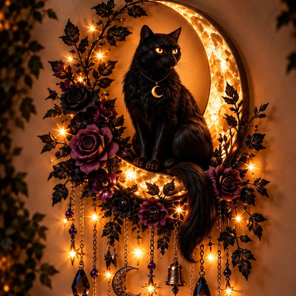Enchanted Moon Animal Wall Light