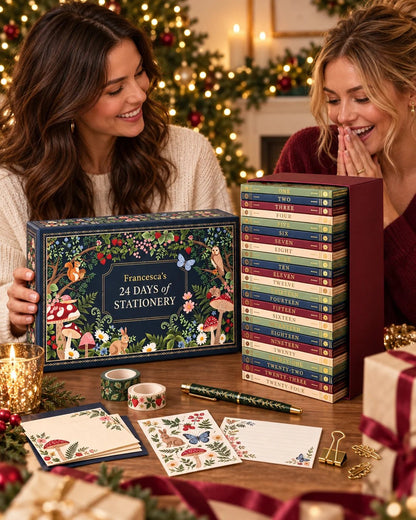 24-Day Stationery Advent Calendar 2026 – Christmas Gift Set