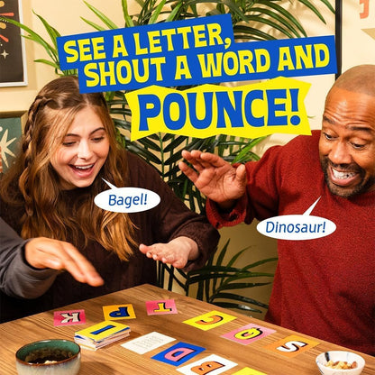 🤣💥 Pounce – Fast-Paced Word Card Game for Family & Friends