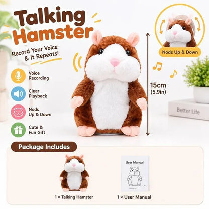 Talking Hamster Plush