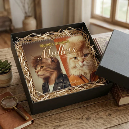 🔥LAST DAY 50% OFF - 😻Funny 2027 Wall Calendar Cat