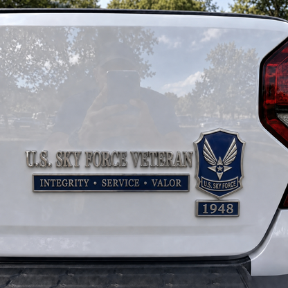 🇺🇸 Last Day Promo: 49% OFF -🎖️U.S. Military Veteran Car Emblem Metal Badge Collection