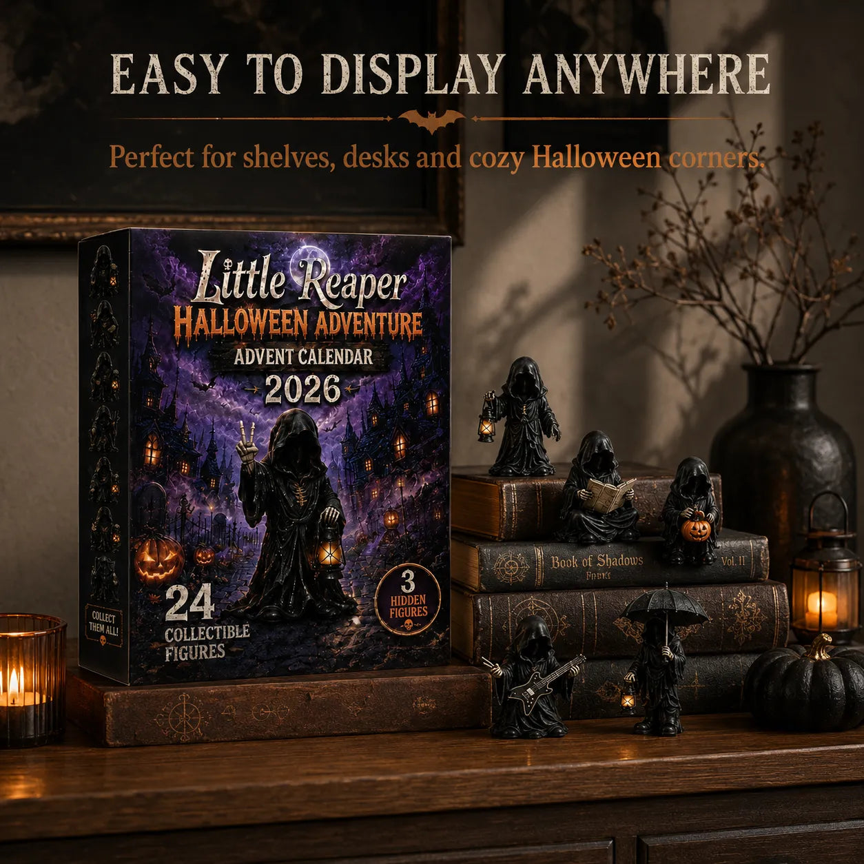 🔥Last Day 50% OFF 🎃 Witch Ghosts Halloween Advent Calendar 2026